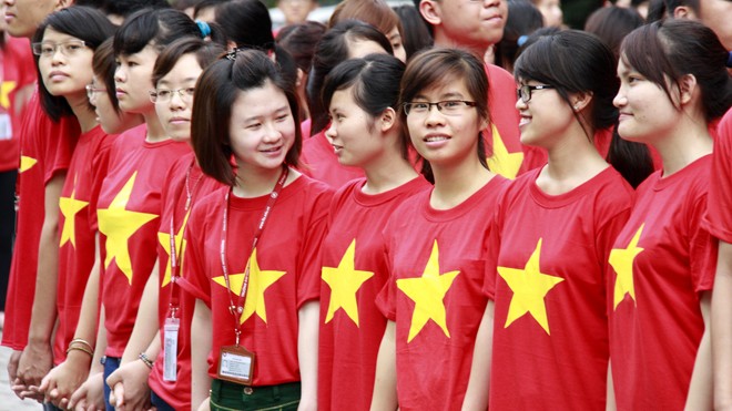 Thầy trò Ngoại thương hướng về biển đảo quê hương - ảnh 6